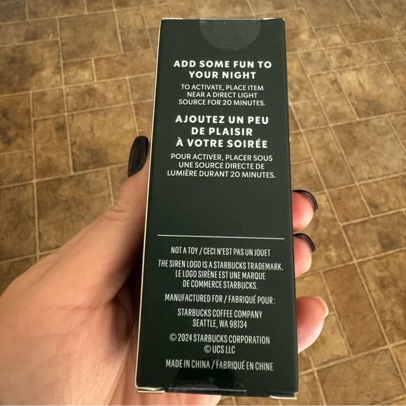 Brand New Starbucks keychain/ ornament tumbler wicked theme release - Picture 3 of 3